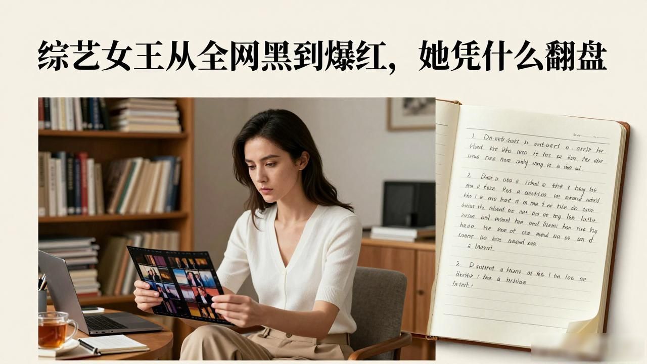 综艺女王从全网黑到爆红，她凭什么翻盘