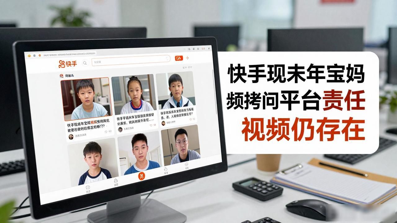 快手现未成年宝妈视频拷问平台责任 视频仍存在