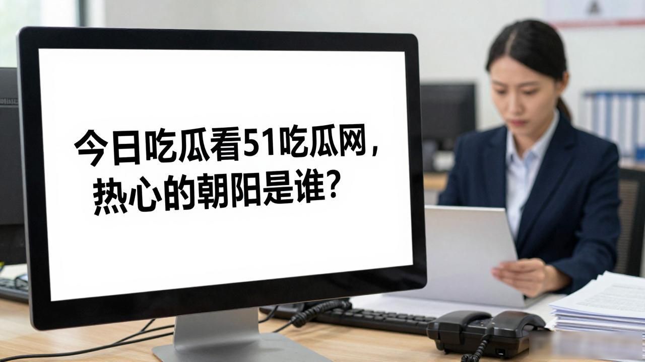今日吃瓜看51吃瓜网，热心的朝阳是谁？